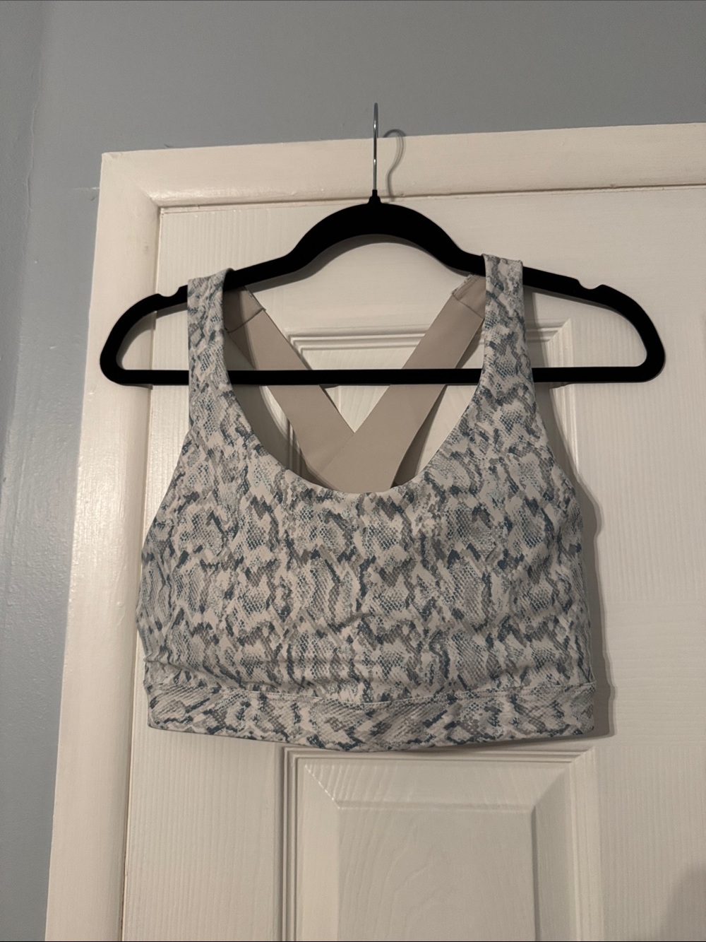 Snake Skin Sports Bra